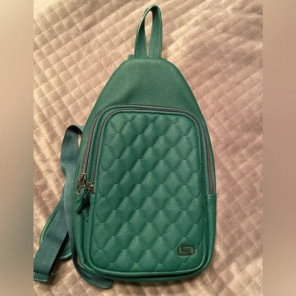 lug | Bags | Lug Scurry Wickedly Green Crossbody Sling Bag  display picture 1